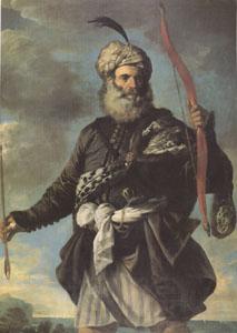 MOLA, Pier Francesco Barbary Pirate with a Bow (mk05) France oil painting art